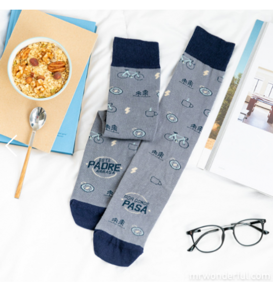 Calcetines de foto personalizados convertir su imagen en los mejores  calcetines de la tripulación del papá para los hombres feliz día del padre  unisex